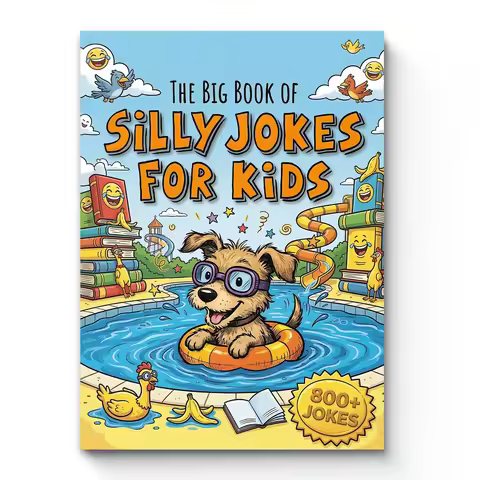 The Big Book of Silly Jokes for Kids—800+ Clean Laugh-Out-Loud Jokes, Knock-Knock Jokes, Riddles, Pu