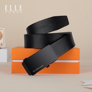 ELLE HOMME | เข็มขัดแบบไม่มีฟันจากหนังวัว