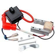 Enjin Basikal Ubahsuai Gegelung Pencucuh Enjin Petrol + Pek Voltan Tinggi 47-80CC Gegelung Penjana 2