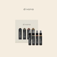 Divana Pure Plant-Based Aroma Mist Set 30 ml 4 ชิ้น (Full Moon Glacier Sunrise Snowdrop) เซตสเปรย์ปร