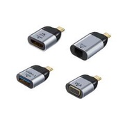 【愛購科技】Type-C公轉視頻轉接頭4K高清轉接頭HDMI/VGA/RJ45/USB3.1