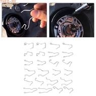 [THO]24pcs Silver Headlight Spring Clips Compatible with For H1 H3 H4 H7 Bulb Holders