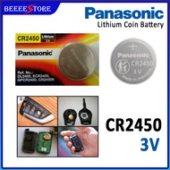 Panasonic CR2450 battery Lithium Battery (1Card pack)