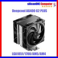 Deepcool AG400 G2 Plus LGA1851 LGA1700 AM5 AM4 CPU Cooler AG400 SINGLE/DUAL Fan ARGB