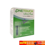 [EXP11/25] ONETOUCH ULTRA PLUS T/STRIP 25'S