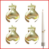 Candle Extinguisher Snuffer 4X Automatic Wick Flame Snuffer Decorative Candle Wick Snuffer Automatic