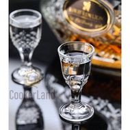 🔥Ready Stock🔥 Transparent Wine Glass/Liquor cup/Small Shot/Soju/ Tall White Wine Glass/ Bullet Glass /Party /白酒玻璃杯/高脚白酒杯