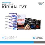 KIRIAN PACKAGE VARIO 125 150 PCX ADV NMAX AEROX UPGRADE CVT VARIOBEAT NMAX ROLLERBEAT PER CENTRI