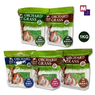MJ Mengzhou Smart Rabbit Grass 1KG Sieve Timothy Grass/Sweet Oat Grass/Alfalfa Grass/Orchard Pet Fee