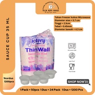 THINWALL SAUCE CUP 25 ML / 35 ML / 60 ML / 150 ML | Plastic CUP | CHILI SAUCE CUP