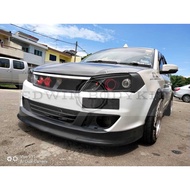 Saga FLX FL Front Skirt Mivec Putra Pu Bodykit Depan Skirt Lip Pu material Proton