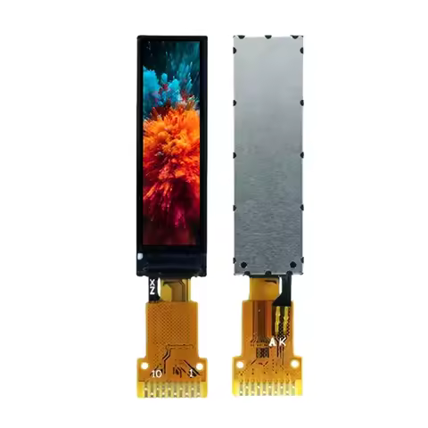 0.99-inch TFT LCD Display GC9D01 Driver - 40x160 Resolution Long Bar Screen, SPI Interface Color Pan