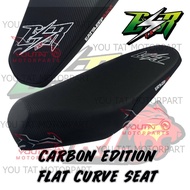 ESR RACING CARBON EDITION RACING SEAT CURVE SEAT FLAT CUSHION SEAT Y15ZR LC135 Y16ZR SRL115 FI RS150