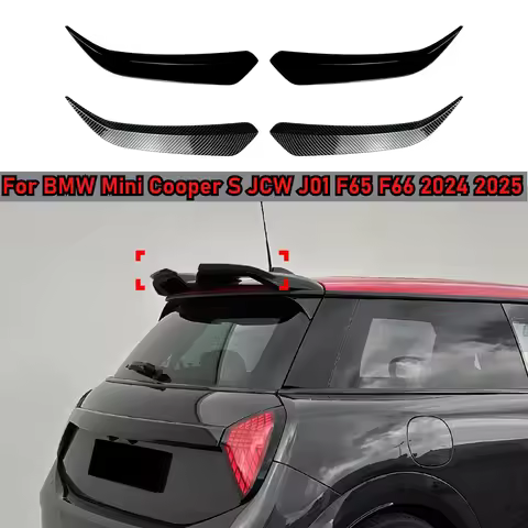 For BMW Mini Cooper S JCW J01 F65 F66 2024 2025 Trunk Spoiler Rear Top Splitter Lip Spoiler Wing Acc