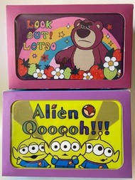 全新 Disney Toy Story 三眼仔 Alien 勞蘇 Lotso 多功能儲物盒 ＃連斜揹帶 ＃硬身保護儲物箱 Mini Case ＃Switch #Figure #Transport