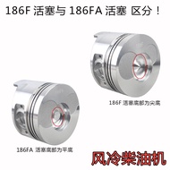 Air-Cooled Diesel Engine Power Accessories 173F 178F 186FA 188F 190F 192F Piston Ring Piston