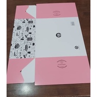 Premium Folding Cake Box Colour & White - 8x8x5 / 8x8x4 /9x9x5 /9x9x4 / 10.5x10.5x4.5 /11x11x5 / 12x