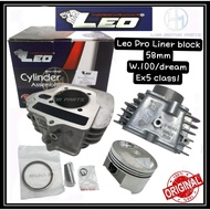 EX5 DREAM CLASS 1 BLOCK RACING LEO PRO LINER BLOCK W100 53mm 56mm EX5 Class 1 53mm 56mm 58mm LEO BLO