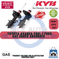 TOYOTA AVANZA (F601 / F602) (FRONT 2PCS) 100% ORIGINAL KAYABA (KYB) EXCEL-G GAS SHOCK ABSORBER