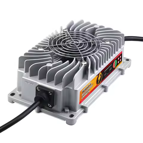 58.4V 10A LiFePO4 Battery Waterproof Charger, IP67 Waterproof ,Usd For 16S 48V LiFePO4 Battery Smart