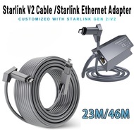 Starlink V2 Cable / Starlink Ethernet Adapter For Starlink Standard Actuated V2 Starlink Internet Ki