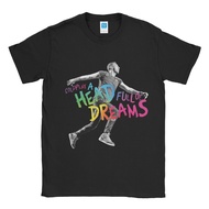 BAND - Coldplay Chris Martin Jump T-Shirt - T-Shirt - Cotton Combed 24s