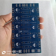 PCB TR FINAL 5 SET TOSHIBA 3 SANKEN 2U DOUBLE LAYER