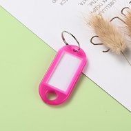 Gratis Ongkir - Gantungan kunci / Gantungan Kunci Plastik Label Nama