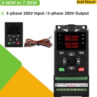 Inverter 3-phase 380V 400V 415V 440V VFD 4KW 5.5KW Frequency Inverter Frequency Converter AC Driver