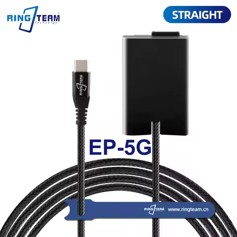 High Quality PD/USB-C 8V 2A Power Cable with EN-EL25 ENEL25 Dummy Battery TYPE-C EP-5G EP5G EP 5G fo