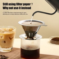 Pour Over Coffee Dripper Slow Drip Pour Over Coffee Filter Portable Coffee Cone Dripper Rust-Proof Coffee Maker tongsg tongsg