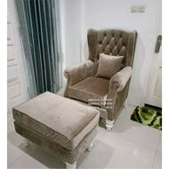 Sofa Single Santai Terbaru, Sofa Wing chair, Sofa Single Minimalis, Sofa Sakhara Furniture