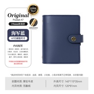 ของขวัญปีใหม่ Filofax หนังแท้ อุปกรณ์บันทึก 2026 ปฏิทิน สมุดบันทึก A7 A6 A5 สมุดบันทึกแบบมีช่องเปลี่