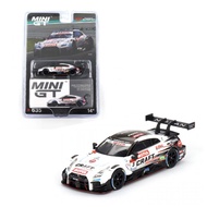 Mini GT Nissan GT-R Nismo GT500 3 NDDP Racing with B-Max 2021 SUPER GT SERIES