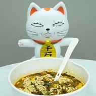 Dan Da Dan Turbo Granny Maneki Neko Action Figurine Modeling Cat Customized Model Toy Pressed Instan