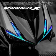 Winner X NAVIGATION Decal [Honda RS-X] DEMI Winner X color changing 3 layers anti-scratch and outsta