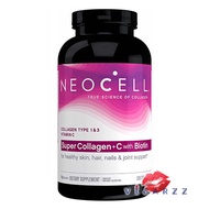 (360 เม็ด) Neocell Super Collagen + Vitamin C & Biotin Collagen Type 1 & 3 360 เม็ด สูตรใหม่ คอลลาเจ