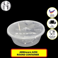 A250 R250 Round Container ( 50pcs± ) 10oz-A250 FC250 T250 Disposable bowl PP Plastic Food container