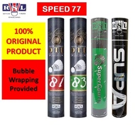 【ORIGINAL】RSL SUPA/DTL81/DTL83/G2/OFFICIAL/SUPERCOURT【BUBBLE WRAPPING】Badminton Shuttlecock (12 Pcs/