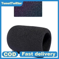 TweetTwitter 1PC AT2020 Mic Windscreen Cover,Windproof Foam Pop Filter for Audio Technica ATR2500 AT