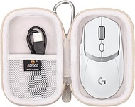 Aproca Grey Portable Hard Storage Case, for Logitech G309 Lightspeed Wireless Gaming Mouse