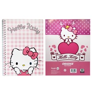 Bundle Set: Sterling Hello Kitty Spiral Notebook &amp; Hello Kitty Intermediate Pad Random Design