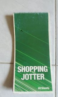 Shopping Jotter