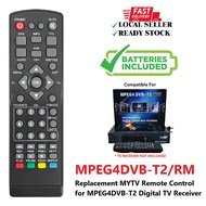 Replacement MYTV Remote Control for MPEG4DVB-T2 MYTV Digital TV Receiver