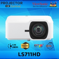 Viewsonic LS711HD 4200 ANSI Lumens 1080p Short Throw Laser Installation Projector