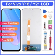 Original LCD for VIVO Y21T/ Y21E / Y32 / Y16 / Y02S / Y21/ Y21G /Y21S LCD Display Touch Screen Digit