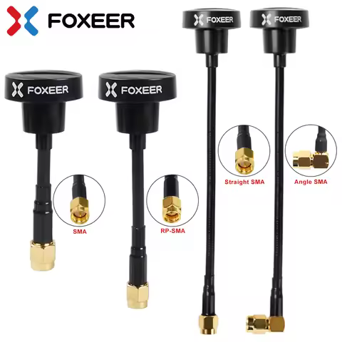 FOXEER FPV Antenna Pagoda Pro 5.8GHz 3dBi Omni Antenna RHCP SMA RP-SMA 68mm 86mm 150mm for RC FPV Ra