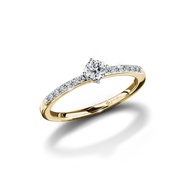 Jubilee Diamond แหวนเพชร Eternity Solitaire Diamond Ring เพชรแท้ เพชรน้ำ 99