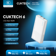 Củ Sạc GaN CUKTECH AD652S 2C | Cống Suất 65W Max | Hỗ Trợ Sạc Nhanh | Thiết Kế Siêu Mỏng | Bảo Hành