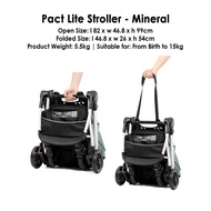 Joie Pact Lite Stroller with Rain Cover and Travel Bag (1-Year Warranty)